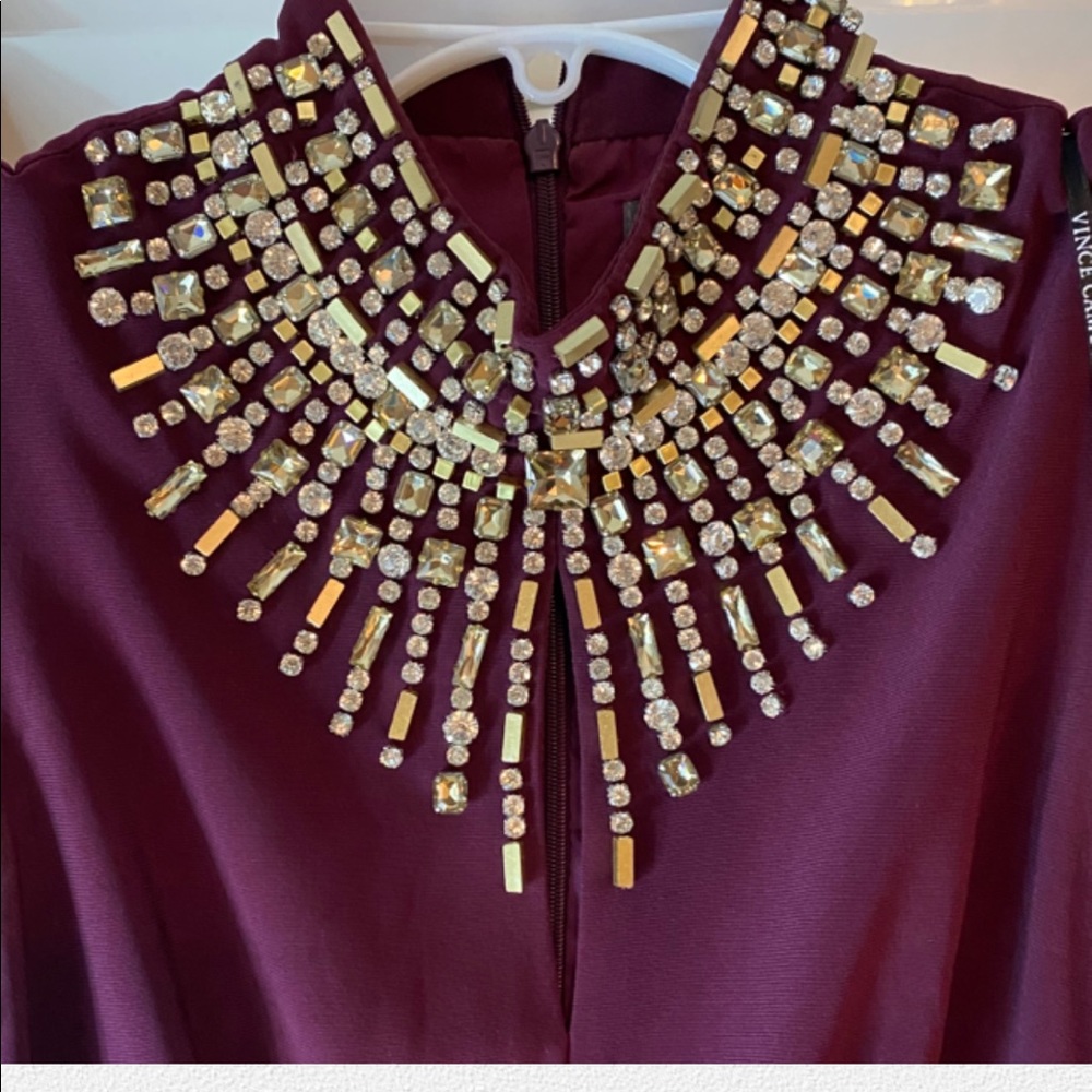 Vince Camuto long Burgundy evening gown!